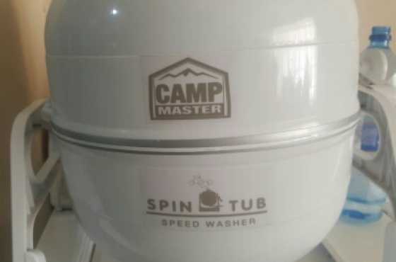 camp master spin tub speed washer