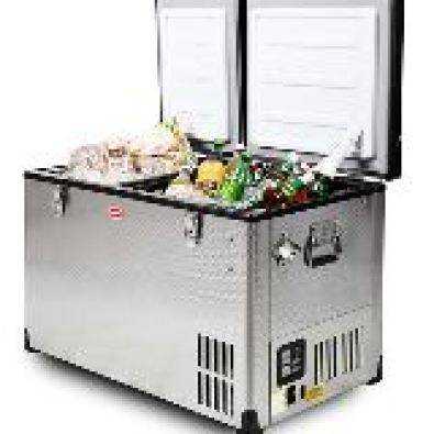 Camping fridge amp freezer 12amp220V with transit bag