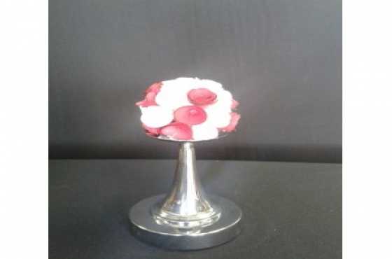 CANDLE STAND SILVER