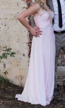 Candy Floss Pink Evening Dress