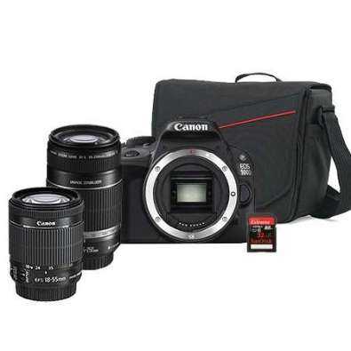 Canon 100D 18MP Twin IS Lens Bundle