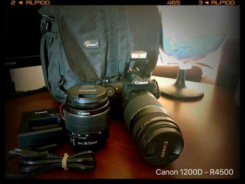 Canon 1200d Like New