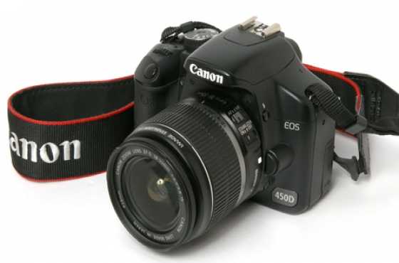 Canon 450d with 2 Lenses