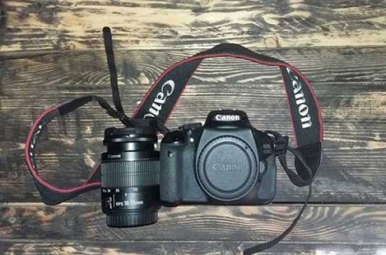 Canon 600D with 18-550mm kit lens
