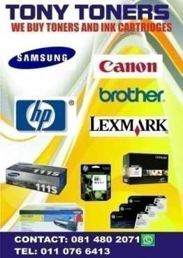 CANON AND LEXMARK INK amp TONER CARTRIDGES WANTED