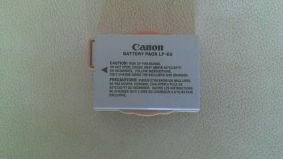 Canon Battery Pack LP-E8 for 550D-650D (2 available)