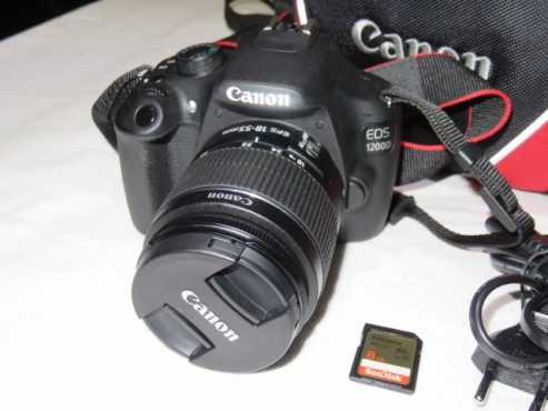Canon EOS 1200D with 18-55 DC Lens