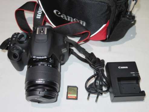 Canon EOS 1200D with 18-55 DC Lens