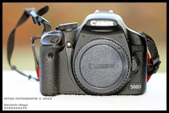 Canon EOS 500D - Body Only