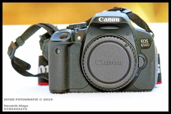 Canon EOS 650D - Body Only