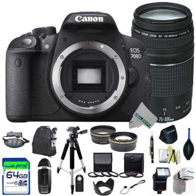 Canon EOS 700D Digital Camera Bundle Kit
