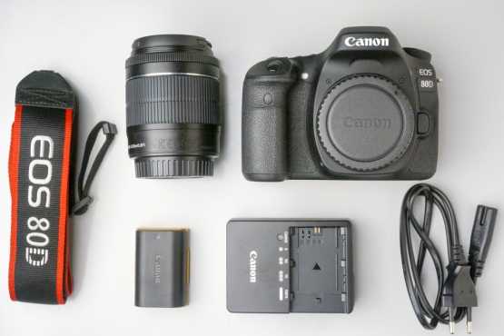 canon eos 80d digital slr camera with ef-s 18-55mm f3.5-5.6 lens kit