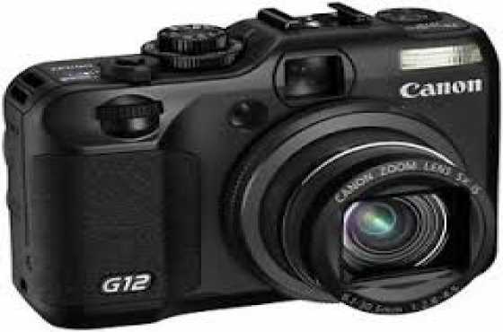 canon g12 digital camera.