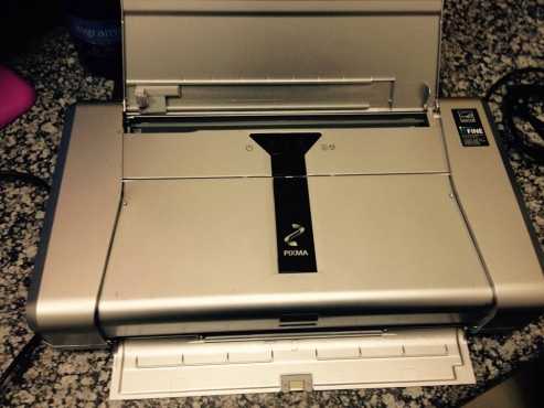 Canon IP100 printer met alle kabels