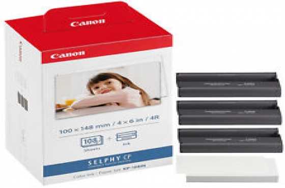 CANON SELPHY COMPATIBLE INK AND PAPER KP108 FOR SALE R420 A BOX AND KP36 R140