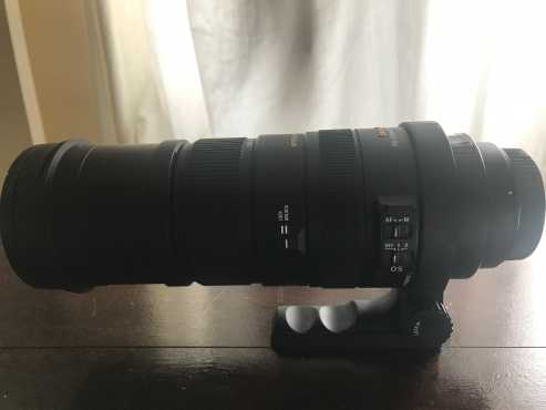 Canon Sigma Lense 150-500mm 15-6.3 APOHSM