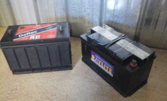 Car and Truck batteries