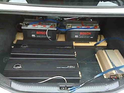 CAR AUDIO INSTALATION