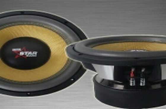 Car audio Star sound comp amp and sub for sale