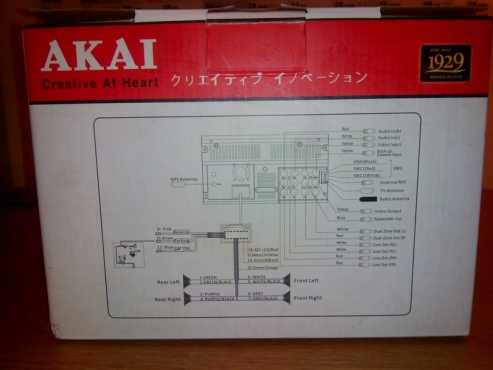 Car Radio, double Din, AKAI AK-DV720T