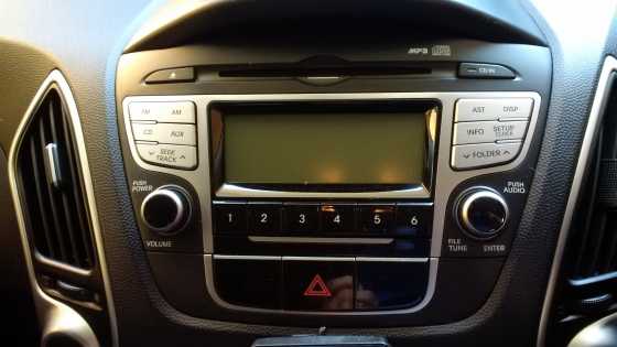 Car radio for 2010 ix35