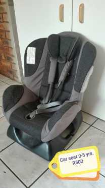 Car seat 0-5 years