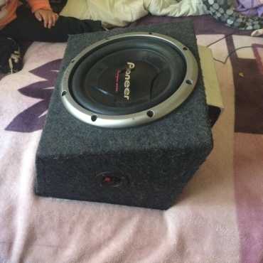 Car sound, star sound amp and pioneer 6x9 sub