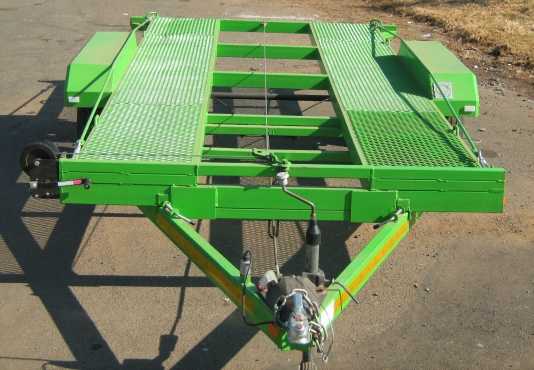 CAR TRAILER. BRAKE NECK. 600mm GRID