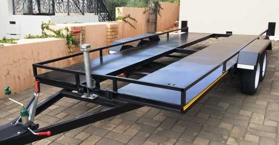 Car trailers built to client specifications