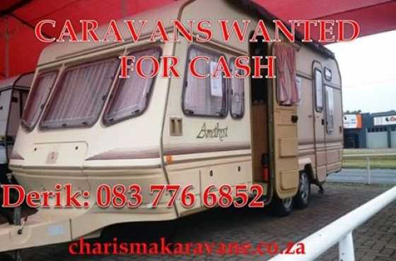 Caravans and trailers wanted