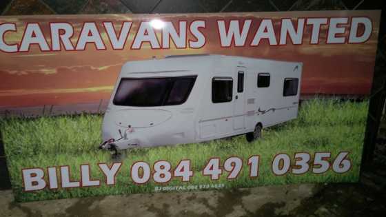 Caravans Wanted - Cash Buyer