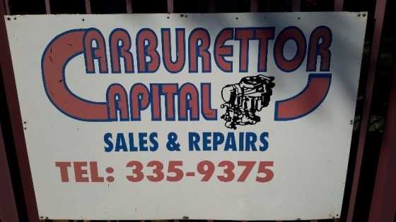 Carburettor services and repairs