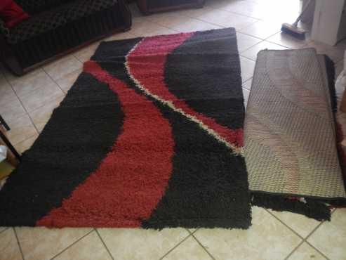 Carpet (Red and Black) Pretoria  Mat Pretoria