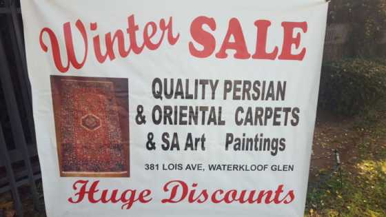 Carpets for sale - Winter Sale