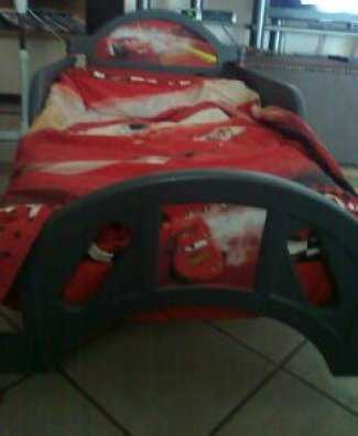 Cars themed toddler bed for sale