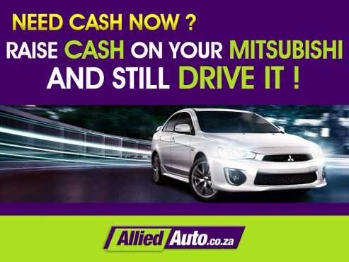 Cash for your Mitsubishi