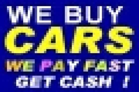 Cash4cars and cash4bakkies. .tel jhb 0824100960