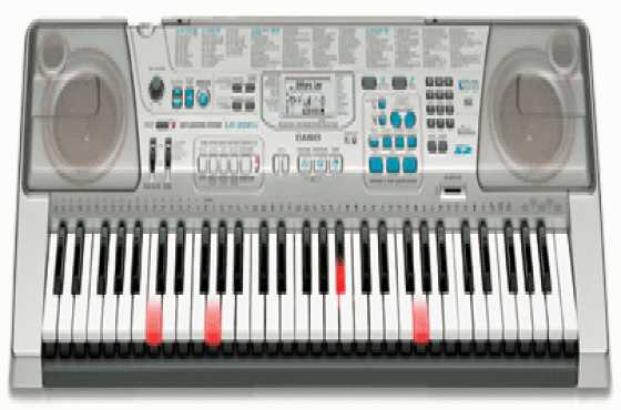 Casio Keyboard LK300tv