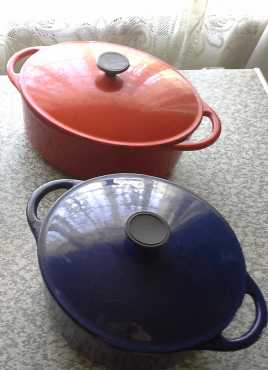 Cast Iron and Enamel Pots Neg.