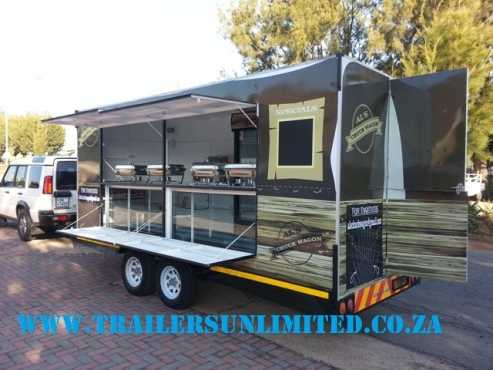 CATERING TRAILERS BY TRAILERS UNLIMITED.