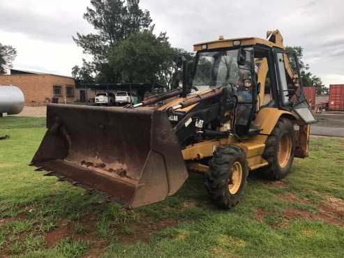 Caterpillar 428C 4x4 TLB - 1999 model, 12000 hours