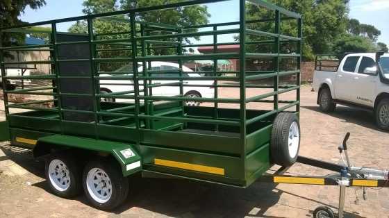 Cattle trailers built to client specifications