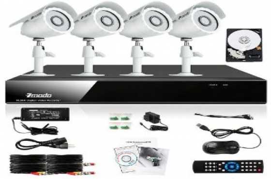 Cctv Combo Kits - 4 Channel Dvr Kit 4ch Dvr Incl 4x Bullet Cameras. CCTV