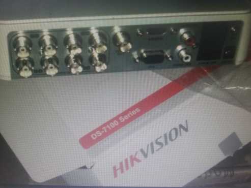 CCTV DIY kit Hikvision 8 channel DVR with 8 cameras combo including extras 3 year guaranty