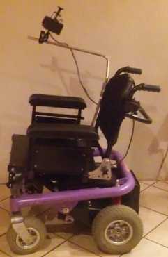 CE-Velocity electric wheelchair for sale.  R38 000-00