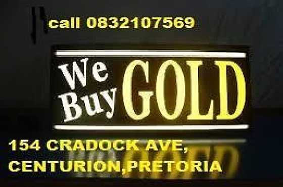 CENTURION GOLD FOR CASH