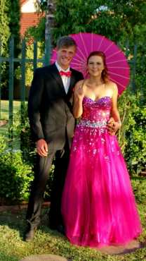 Cerise Pink Matric Ballgown