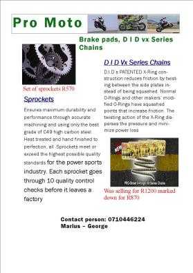 chains and sprockets