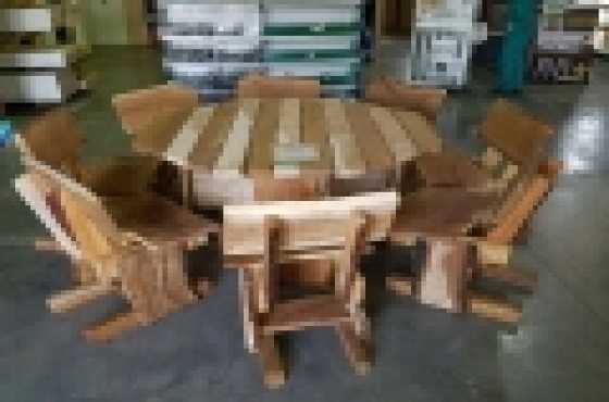 cheap 8 seater solid wood dining room suite