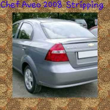 chef aveo 2008 stripping 4 spares